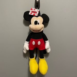 NWT Mickey Mouse Plush Backpack